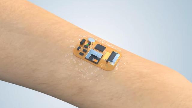 Sensor de inflamación mediante sudor