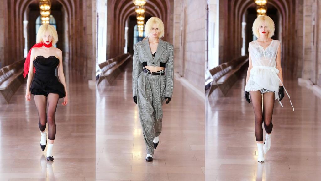 Imagenes del desfile de Marc Jacobs.