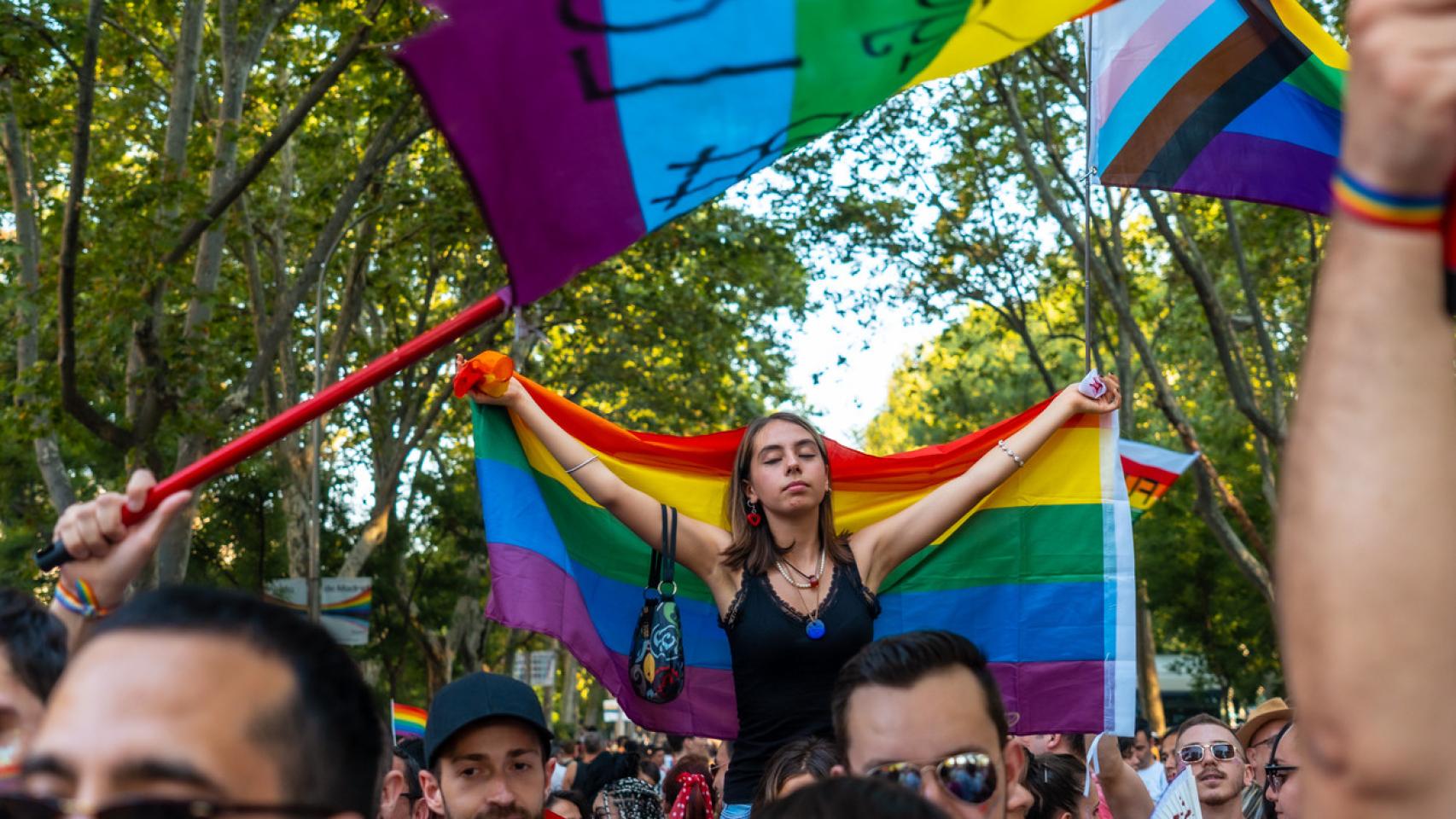 El desfile del MADO Madrid Orgullo en ediciones de otros años.
