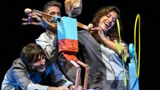 'Cu-Cu',  es uno de los espectáculos familiares que han pasado por el Arniches en esta temporada.