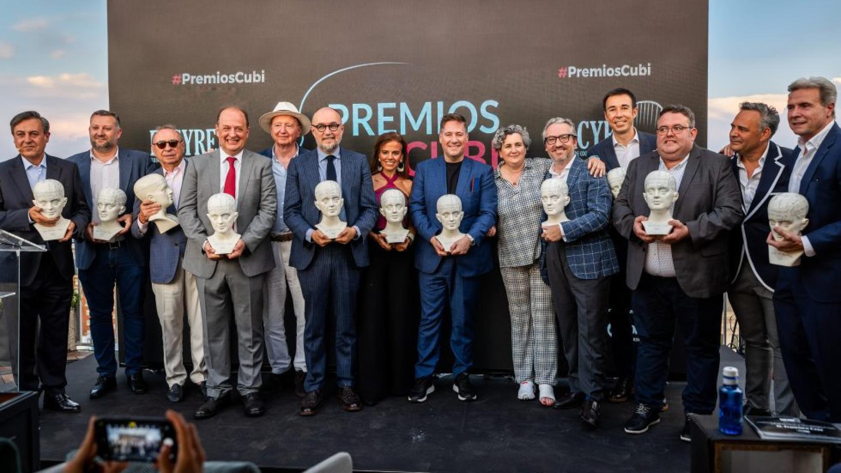 Los ganadores de la séptima edición de los Premios Cubí.