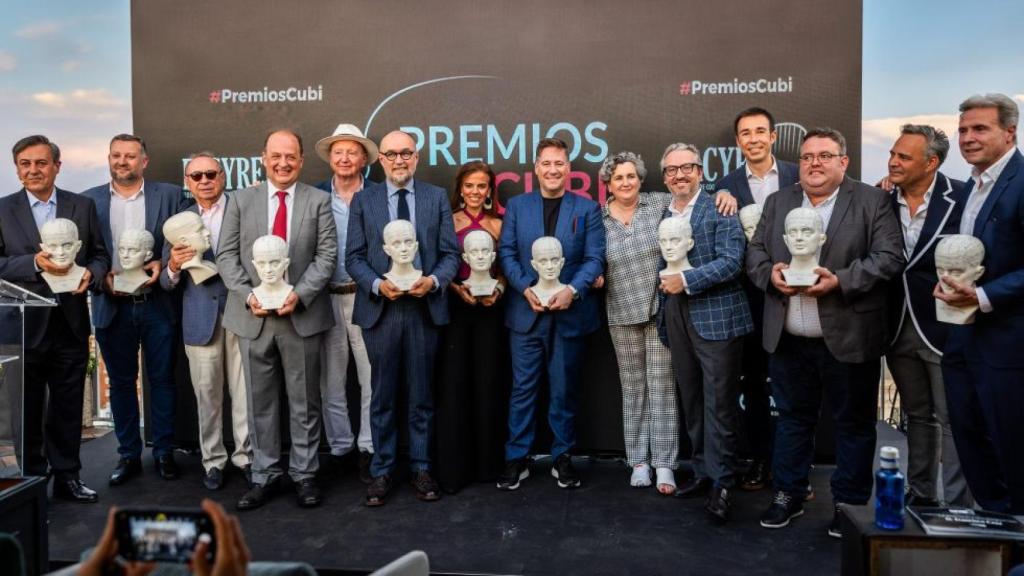 Los ganadores de la séptima edición de los Premios Cubí.