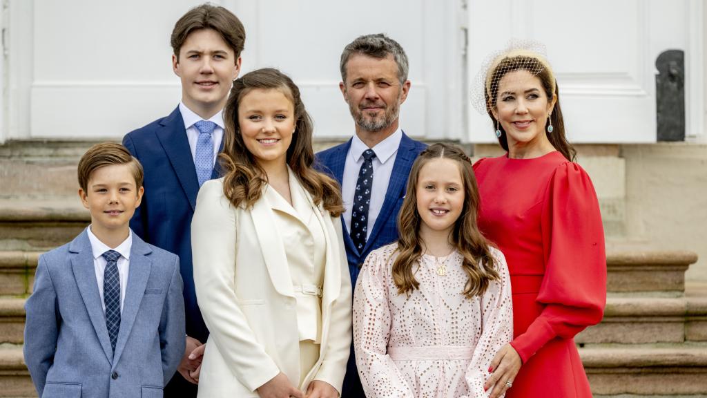 La Familia Real danesa, en una imagen de archivo.