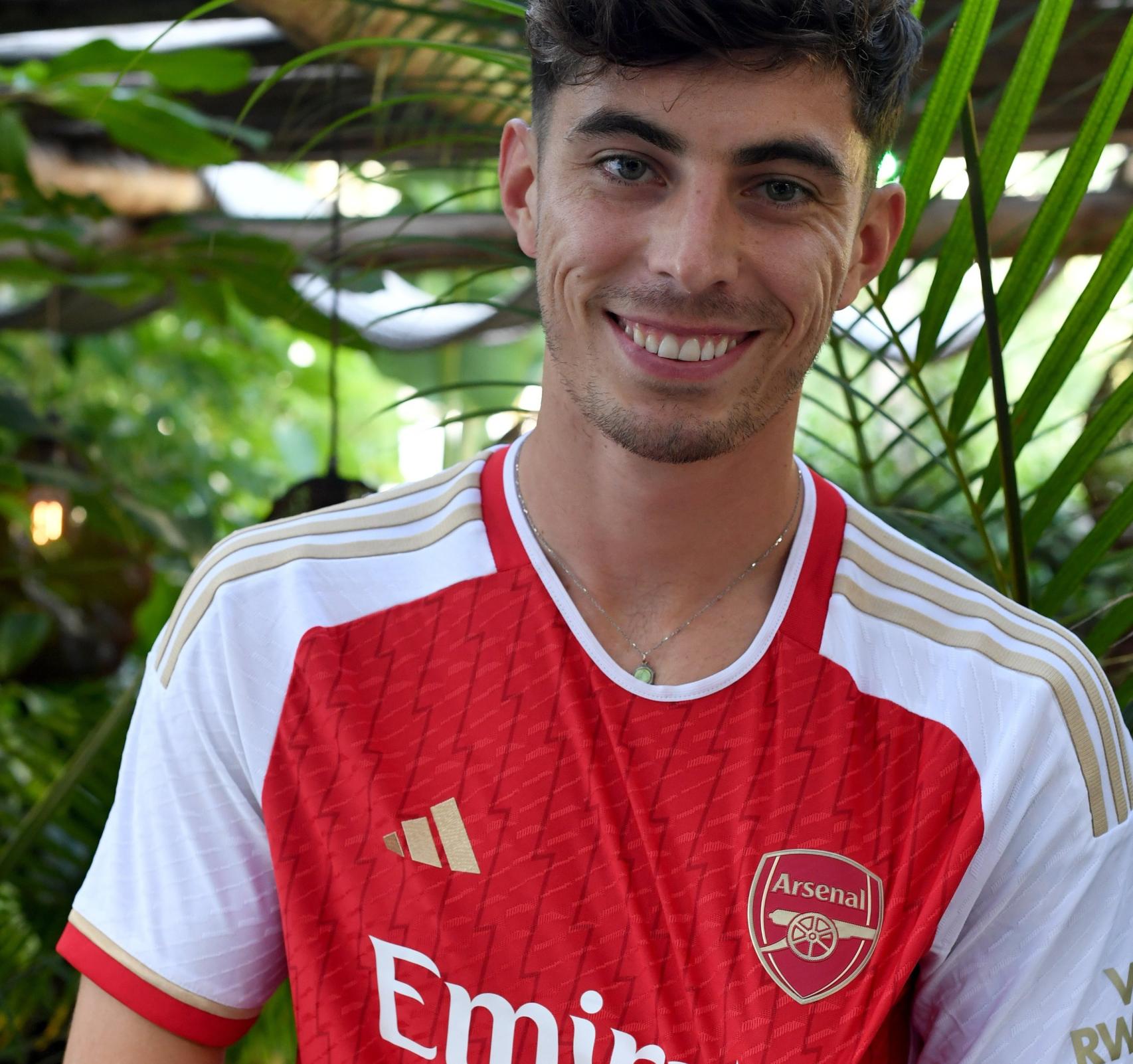 Kai Havertz, tras fichar por el Arsenal.