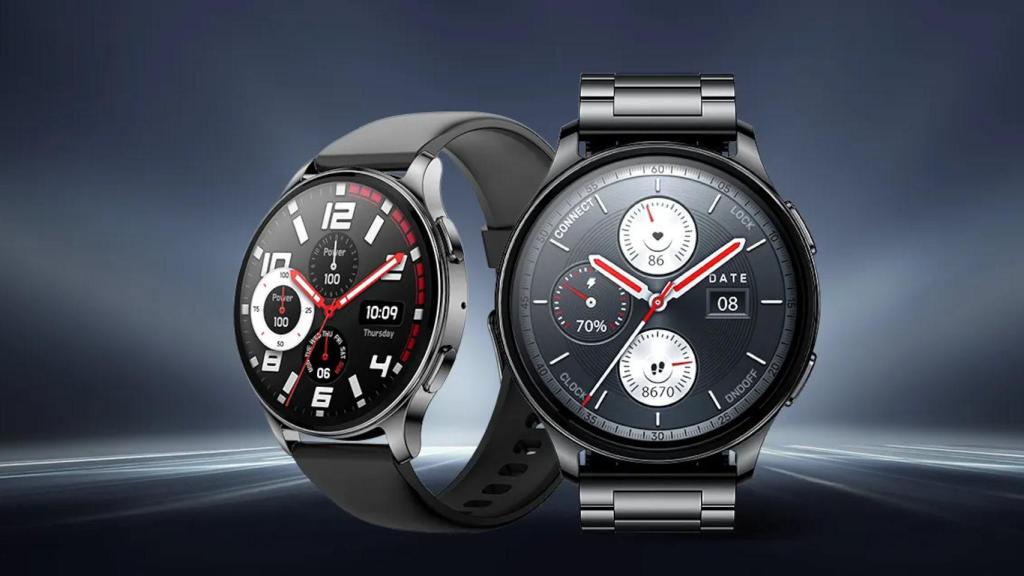 El Amazfit Pop 3R podrá tener correa de silicona o metálica