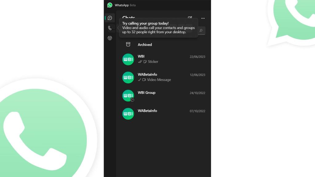 WhatsApp en Windows