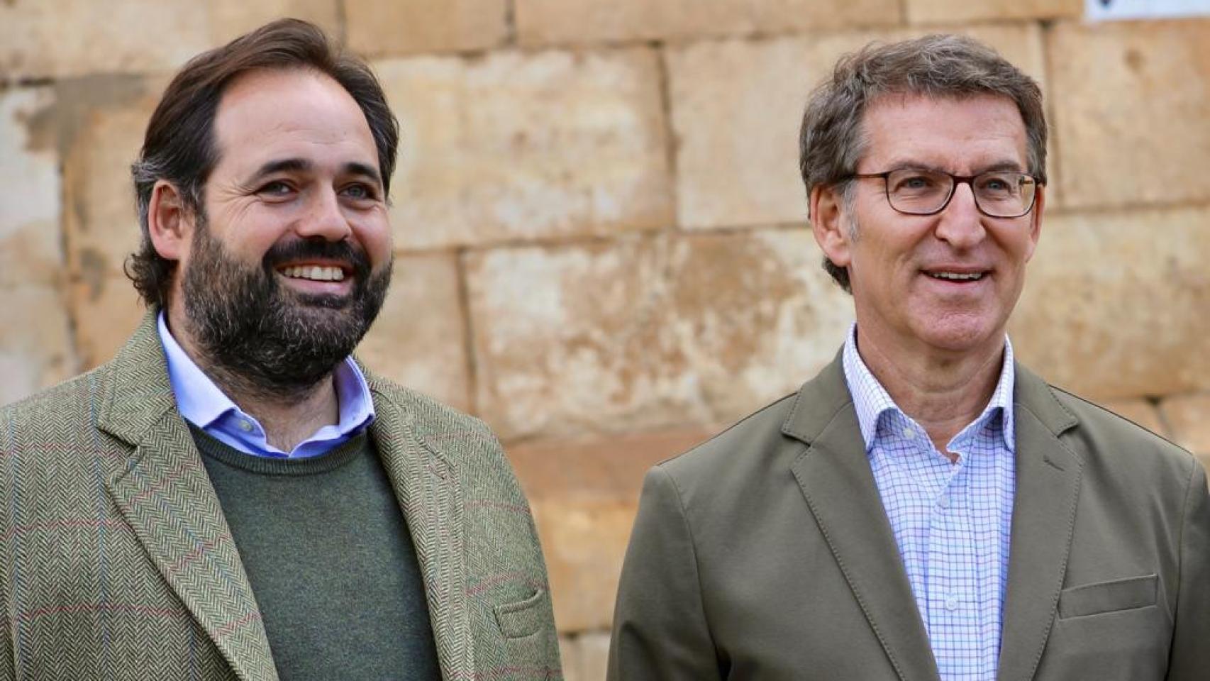 Paco Núñez con Alberto Núñez Feijóo, en una imagen de archivo