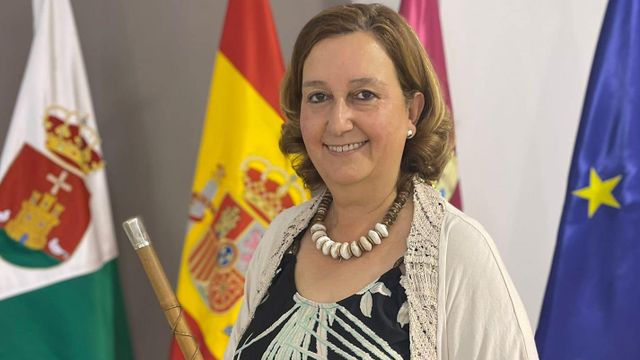 Conchi Cedillo, presidenta de la Diputación de Toledo y alcaldesa de Mocejón.