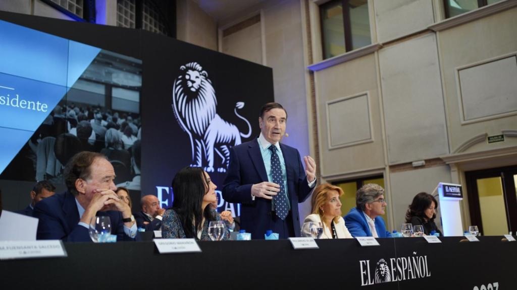 Pedro J. Ramírez, en un acto del diario