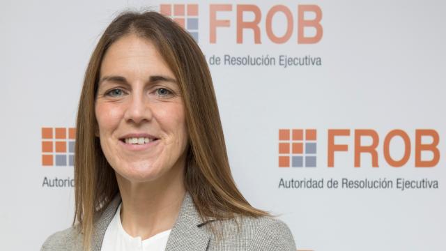 La presidenta del FROB, Paula Conthe
