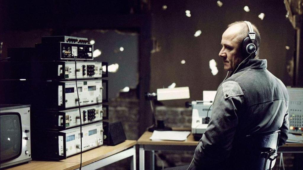 El actor Ulrich Mühe en La vida de los otros