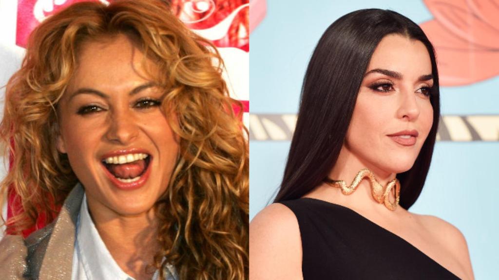 Las cantantes Paulina Rubio y Ruth Lorenzo