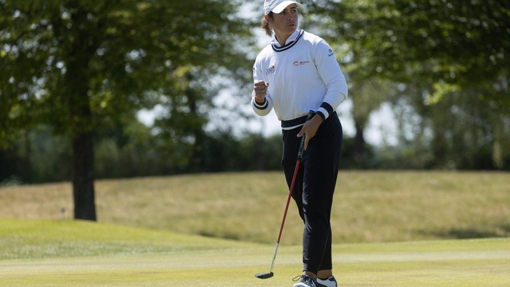 La golfista malagueña Ana Peláez.