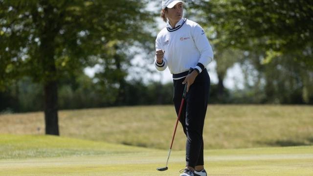 La golfista malagueña Ana Peláez.