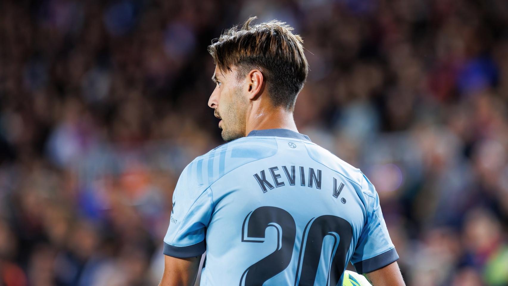 El jugador Kevin Vázquez durante un partido.