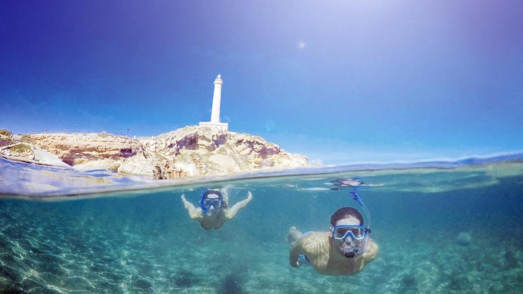 Snorkel en Cabo de Palos.