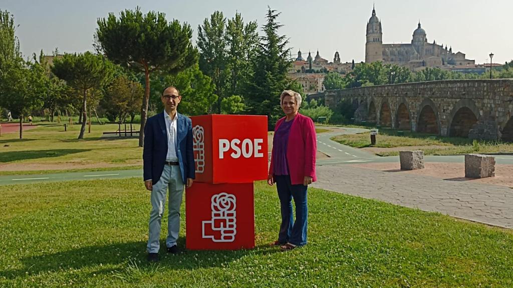 David Serrada y Elena Diego, candidatos al Congreso y al Senado, respectivamente