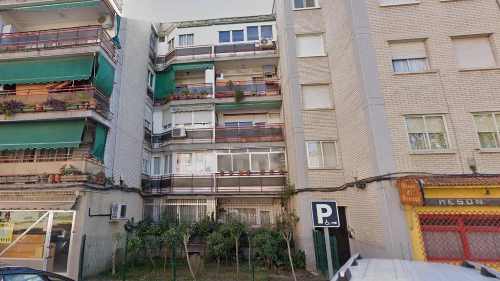 La vivienda de Móstoles donde tuvieron logar los hechos.