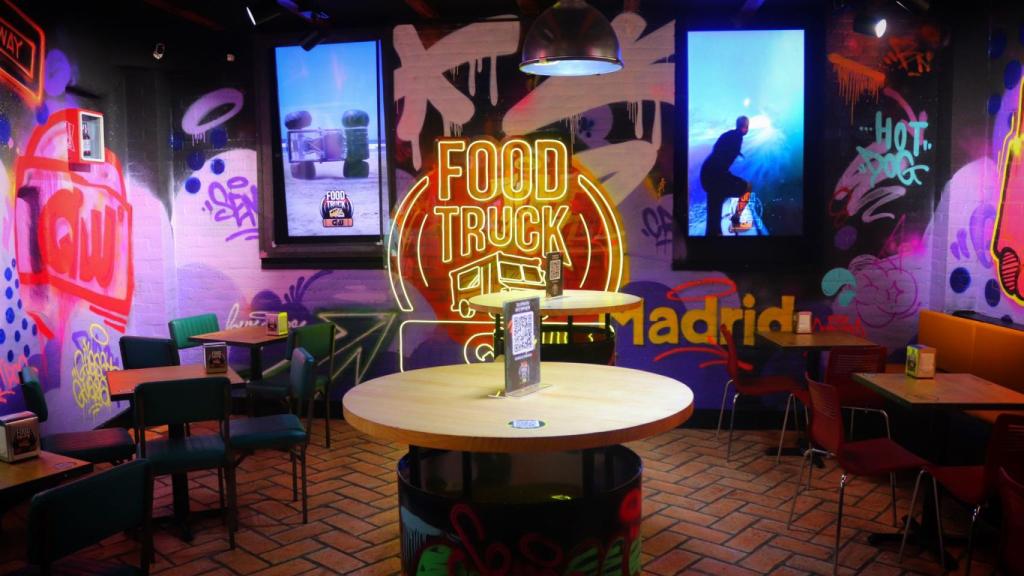 El búnker de QW Food Truck.