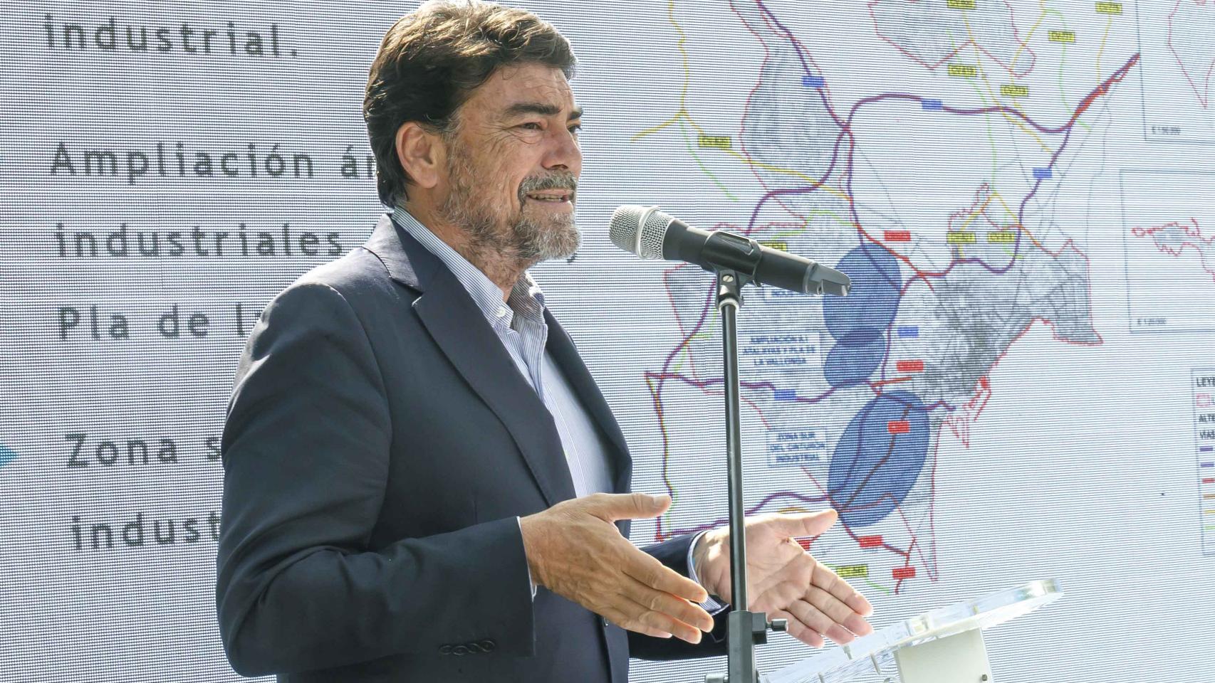 Luis Barcala, en la presentación.