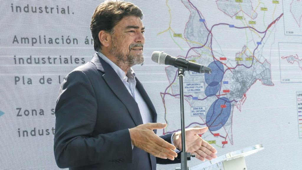 Luis Barcala, en la presentación.
