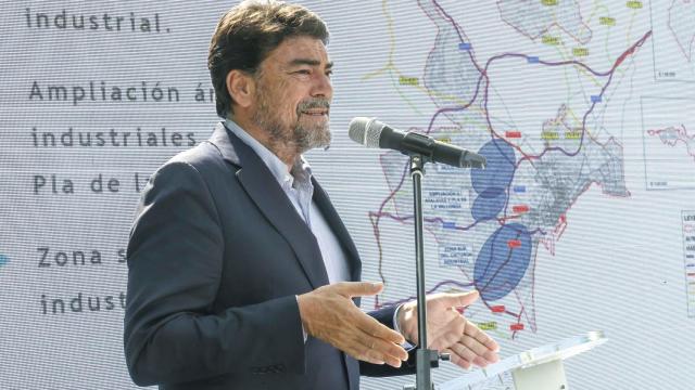 Luis Barcala, en la presentación.