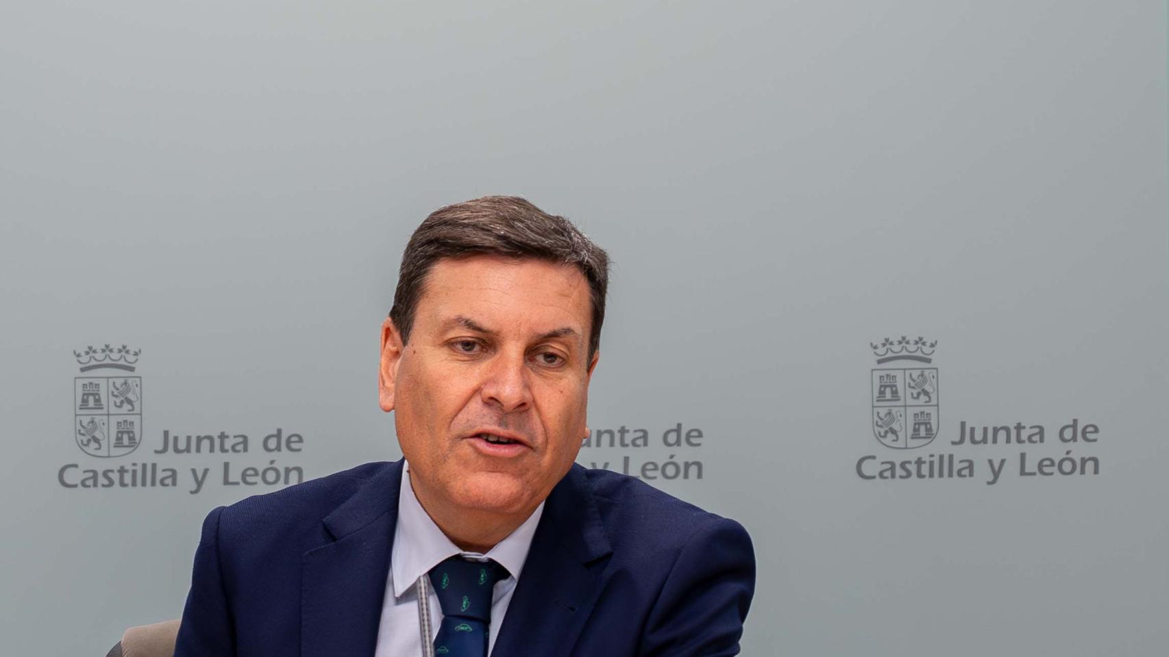 El portavoz de la Junta, Carlos Fernández Carriedo