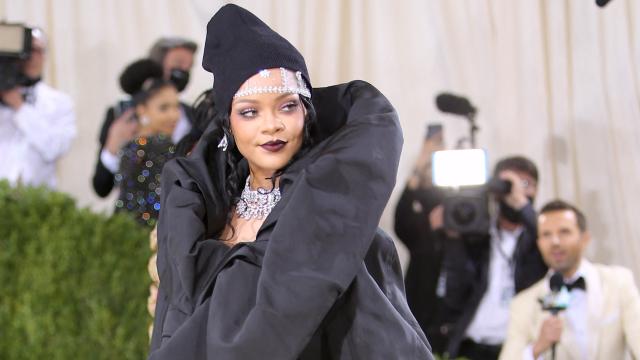 Rihhana, en el Metropolitan de Nueva York.