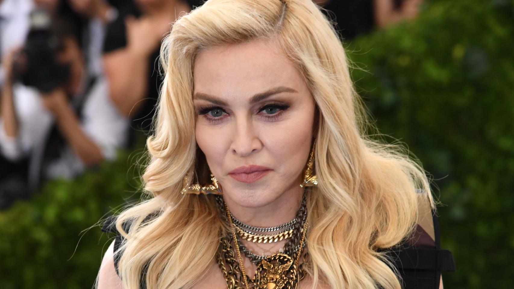 Madonna en la gala MET.