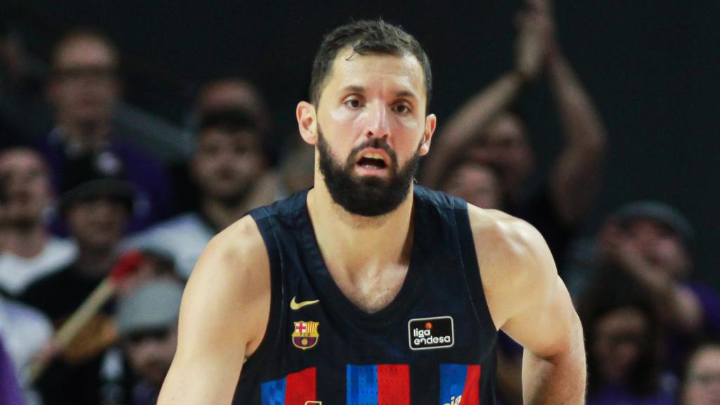 Nikola Mirotic, con el FC Barcelona