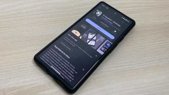 Google Play con el diseño azul que ha confundido a los usuarios