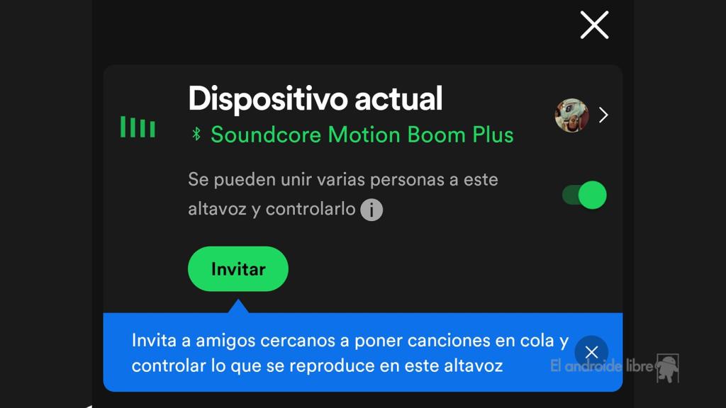 Controlar altavoz