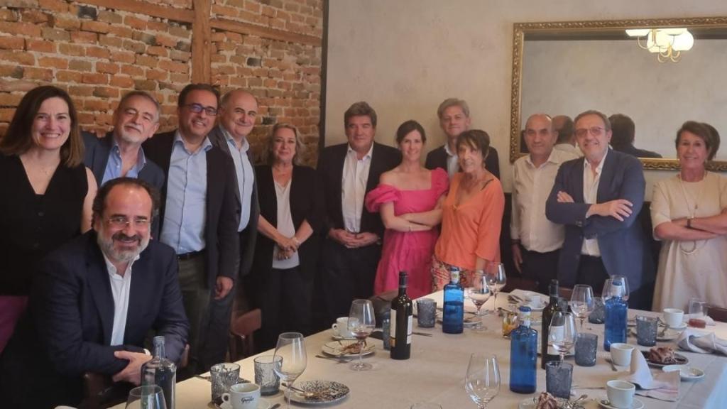 Reunión del Club Conecta con el ministro Escrivá.