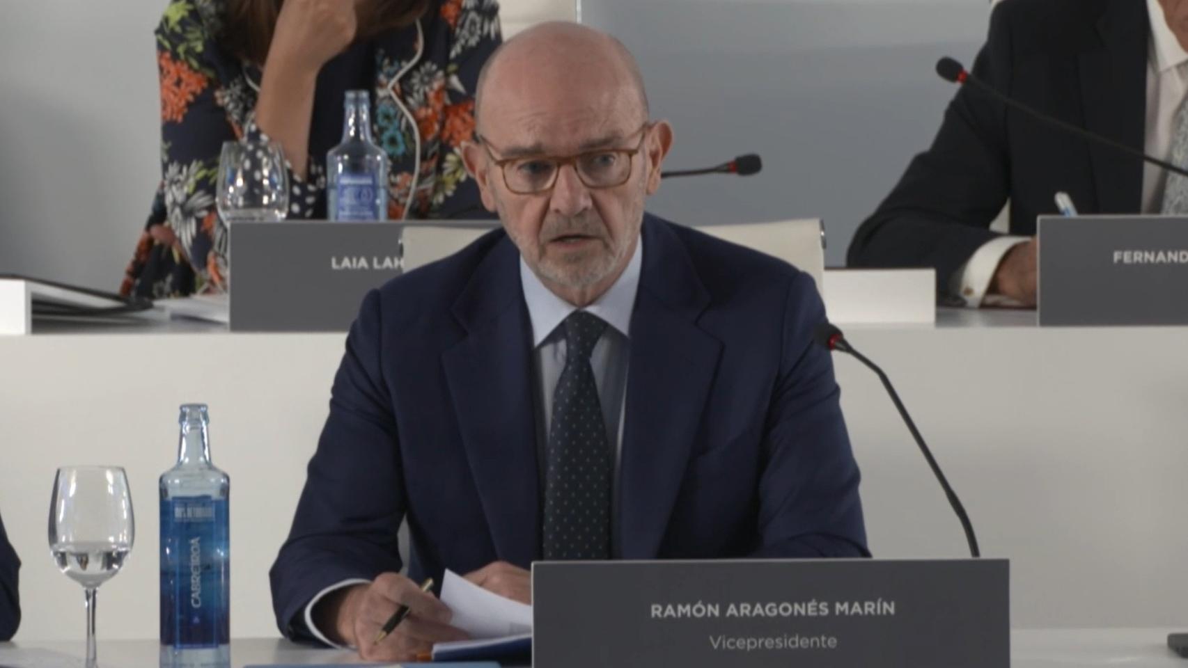El CEO de NH, Ramón Aragonés, en la junta de NH el 19 de junio de 2023.