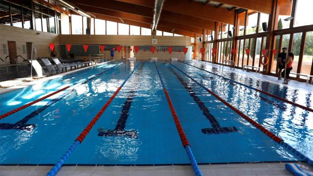 Una de las piscinas que utilizan el sistema de Geodesic