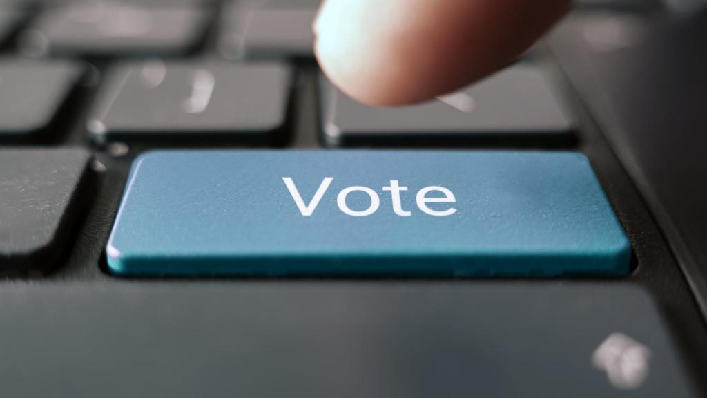 Representación de voto electrónico