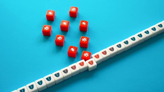 Ilustración de ciberataque