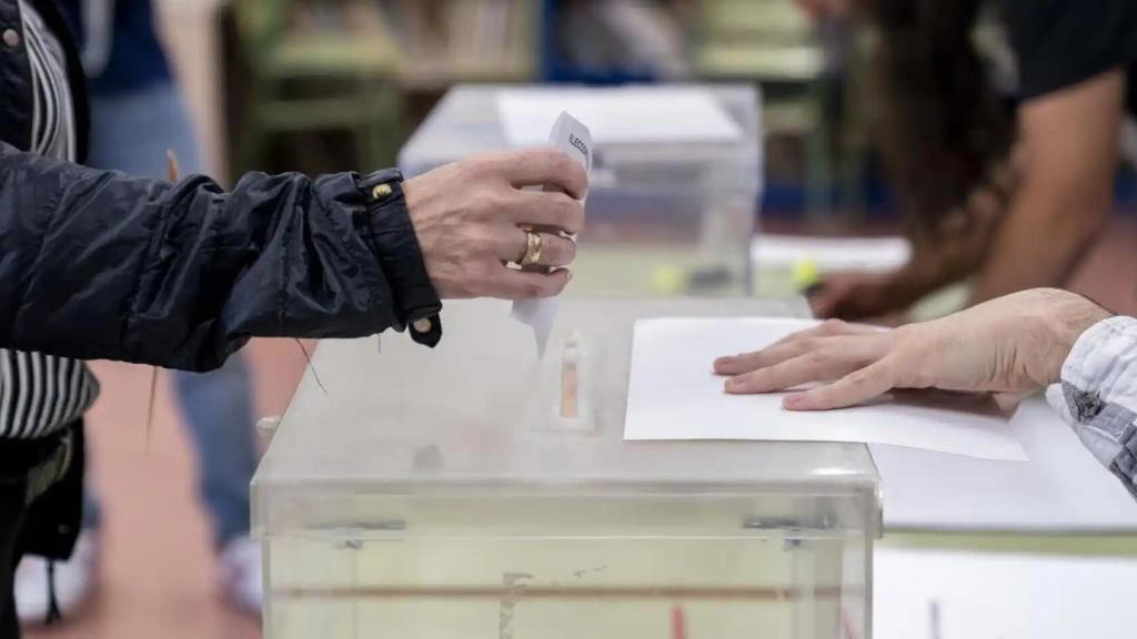 Mesa electoral.