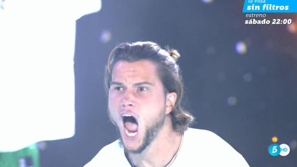 Bosco, después de que Carlos Sobera pronuncie su nombre.