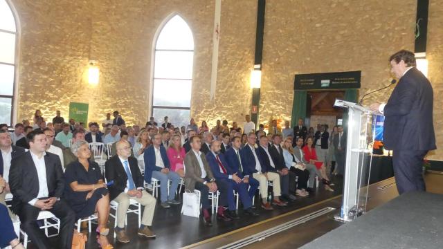 Un momento de la intervención de David Peña.