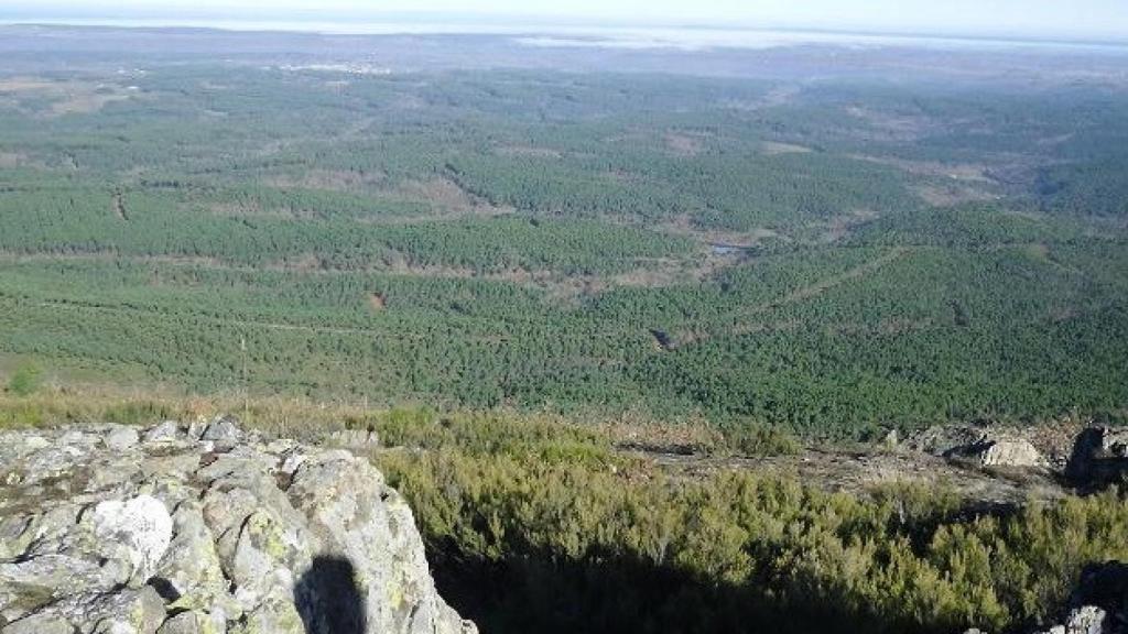 Paraje del término municipal de Villasrubias, en pleno paque del Rebollar