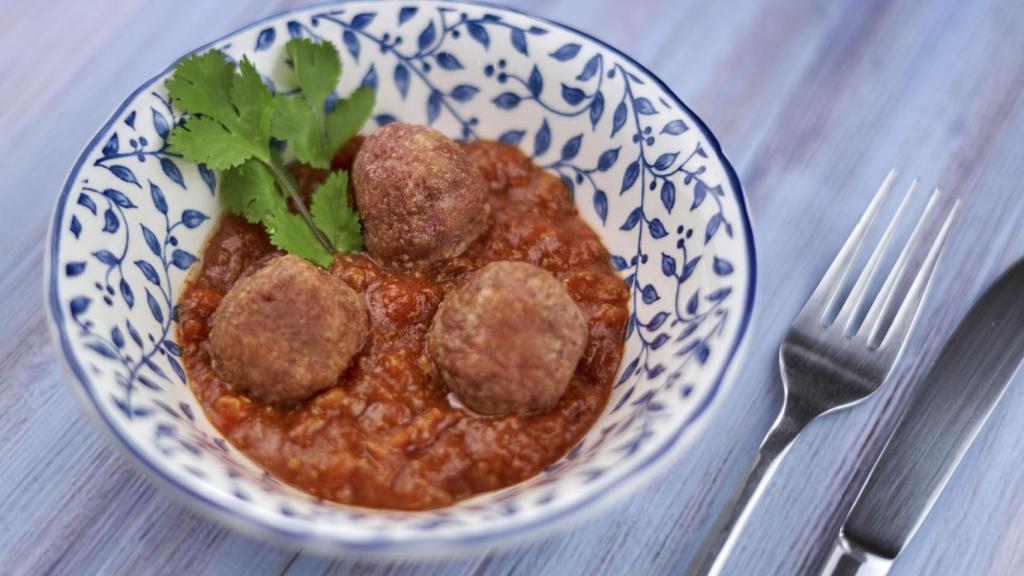 Albóndigas producidas por cultivo, de BioTech Foods.