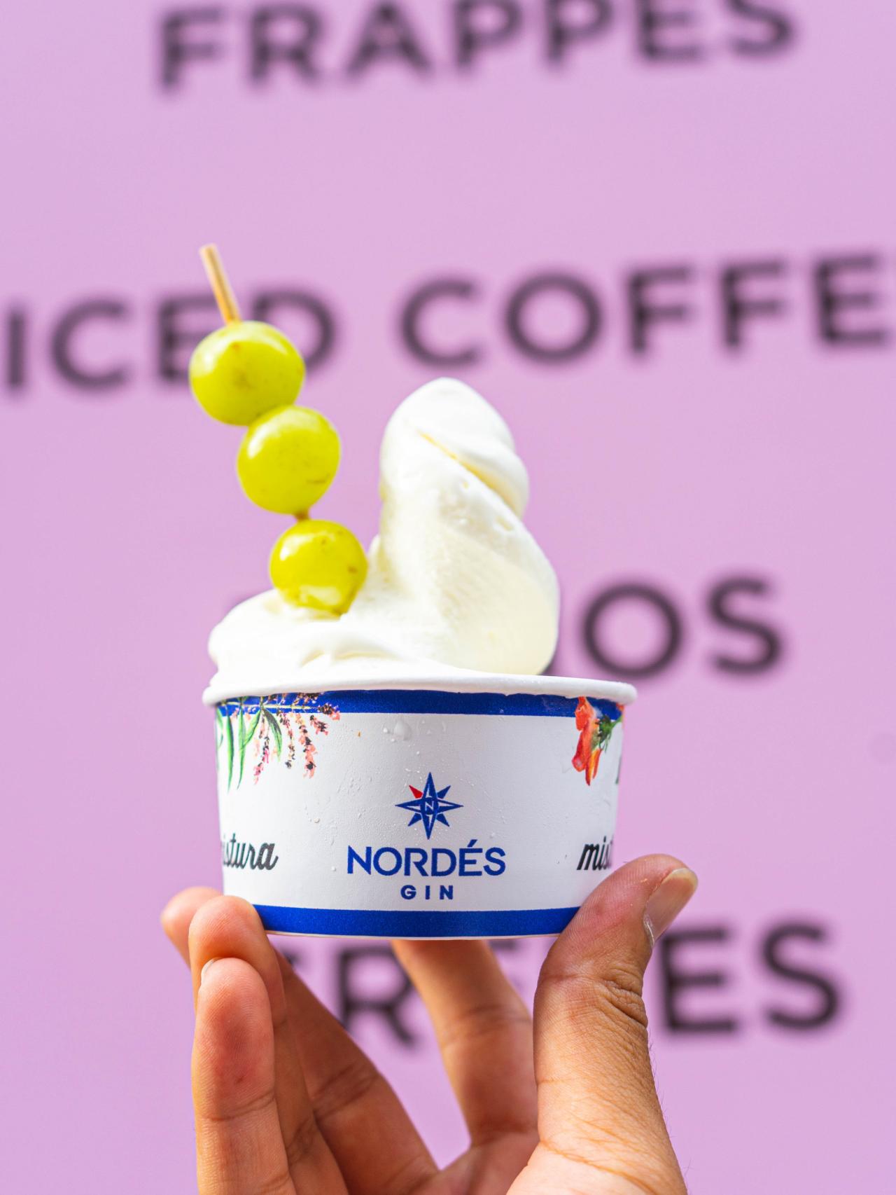Helado de Nordés.