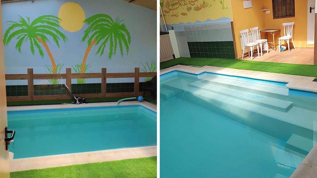 Otra de las piscinas de Javier