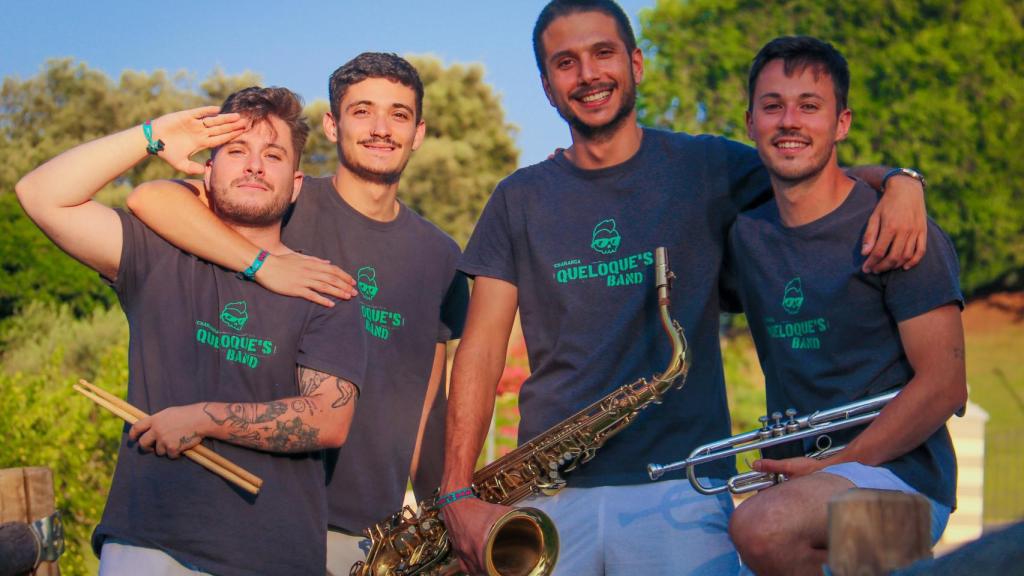 Jonathan Hernández, David Martín, Jesús Medina y Adrián Díaz