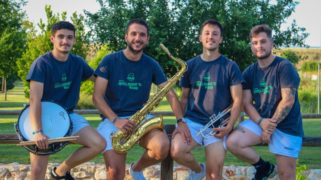 David Martín, Jesús Medina, Adrián Díaz y Jonathan Hernández