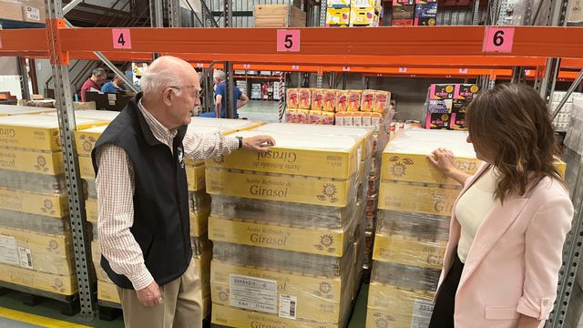 Donación de alimentos de Mercadona