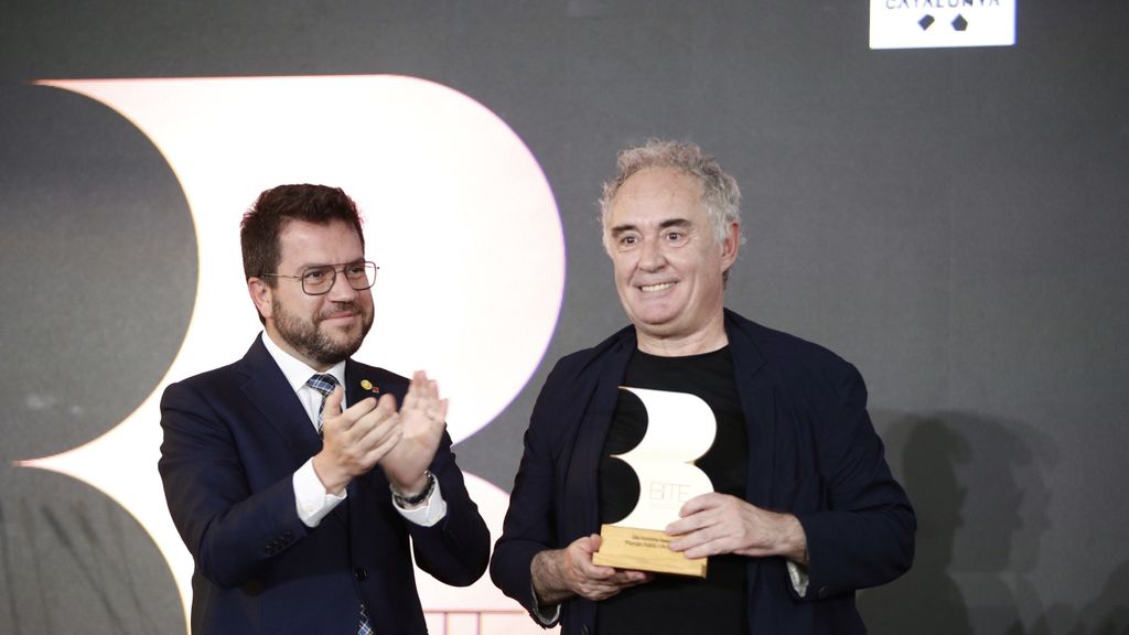 Ferrán Adrià ha recibido el Premio honorífico BITE.