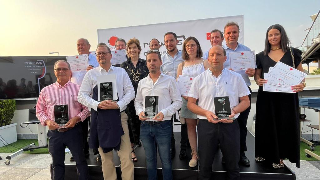 La foto final con los ganadores.