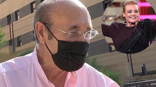 Moncho Ferrer, íntimo amigo de Carmen Sevilla, en un montaje de EL ESPAÑOL junto a la artista.